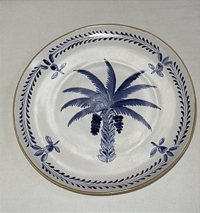 PRATO RASO TROPICAL COQUEIRO AZUL