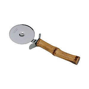 CORTADOR DE PIZZA - BAMBU
