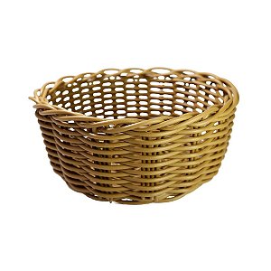 CESTA PARA PÃO TRANCOSO RETA M - CARAMELO