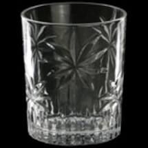 CONJUNTO 6 COPOS BAIXOS CRISTAL DE CHUMBO PALM TREE 340ml