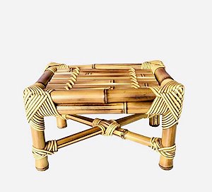 BANQUETA EM BAMBU NATURAL M