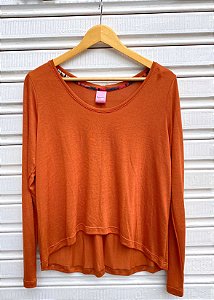 BLUSA PINA ML TERRACOTA