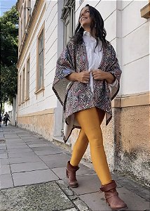 LEGGING KLARA AMARELO MOSTARDA