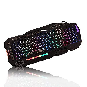 Teclado Gamer Qwerty - Português Brasil Naja 8 Teclas Macro