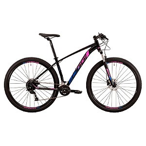 Bicicleta 29 OGGI 18V BW 7.0 Preto/Azul/Pink 2022