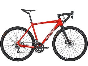 Bicicleta OGGI 700 VELLOCE DISC CLARIS 16V VERMELHO/GRAFITE/BRANCO