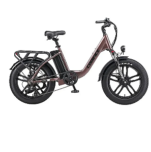 Bicicleta Elétrica Radar 20X2.40 7V TAM 16,5 MOTOR 350W BATERIA 10.4AH 36V