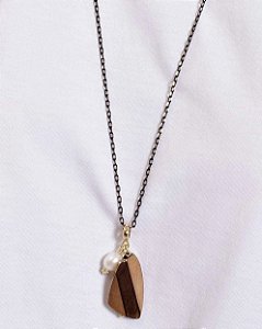 COLAR FEMININO PENDANT CHIC STONE