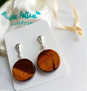 Brinco Olho de Tigre