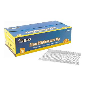 Pinos Plástico Pin Fix Para Etiquetador Tag 30mm - 5000pins