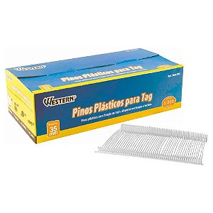 Pinos Plástico Pin Fix Para Etiquetador Tag 35mm -10000pins