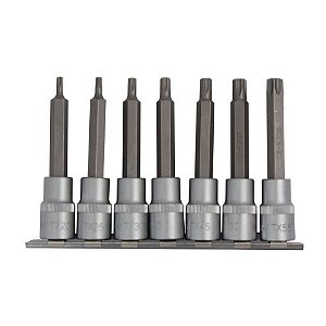 Jogo Soquete Bits Torx® Longo 1/2" - 7 Peças (33.223.07)