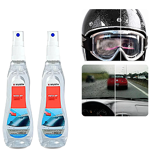2x Water Off Vitrificador Cristalizador De Vidros E Para-Brisa 100ml Wurth