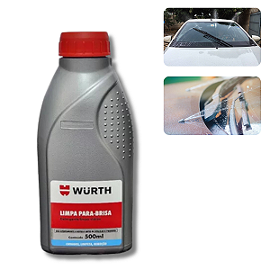 Fluido Limpa Vidros Para-brisas Desengordurante 500ml - Wurth