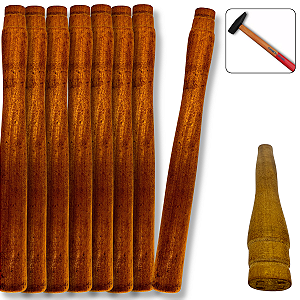 10x Cabo De Marfim 35cm Para Martelo Tipo Pena 35cm - Corneta