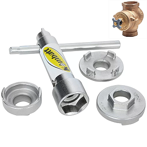 Chave Especial Para Reparo e Instalação de Válvula De Descarga - crKbtt6004