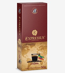 Cápsula de Café Torrado e Moído Ristretto Suave Expressus Gold Blend Etiópia