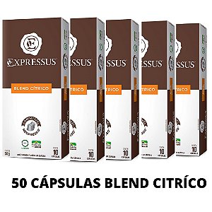 Kit c/50 Cápsulas de Café Origens Brasileiras Blend Cítrico