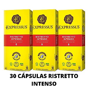 Kit c/30 Cápsulas de Café Biodegradáveis Ristretto Intenso