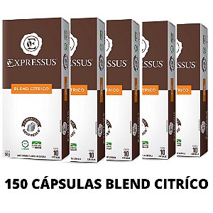 Kit c/150 Cápsulas de Café Origens Brasileiras Blend Cítrico