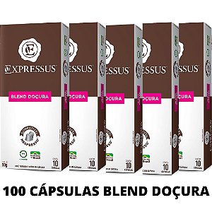 Kit c/100 Cápsulas de Café Origens Brasileiras Blend Doçura