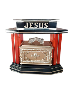 Púlpito com arca da aliança médio porte