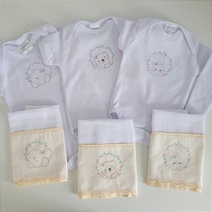 Trio bichinhos fofos