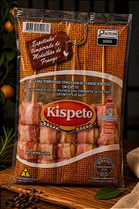 Espeto Medalhão Frango 500g Temperado