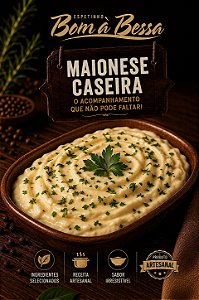 Maionese Caseira 1kg - Sabor Artesanal
