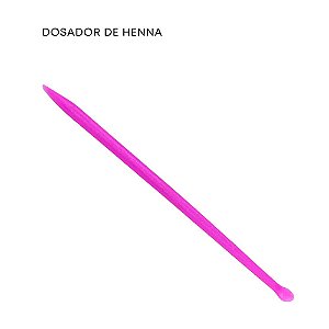 Dosador de Henna rosa
