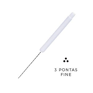 Agulhas Dermomag 3 pontas Fine ( MAG JR. e MAG PEN )