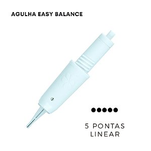 Agulha 5 PontaS Linear Easy Balance Mag ( DermoMagPen EASY )
