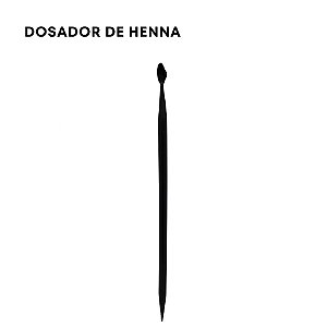 Dosador de Henna preto