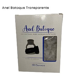 Caixa Aneis Transparente 100 un