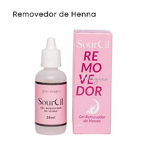 Sourcil Removedor de henna em gel