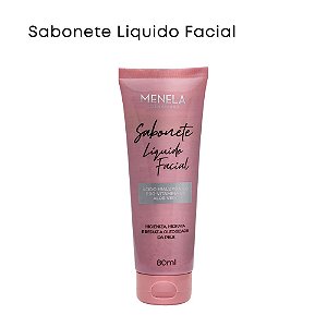 Sabonete Liquido Facial Menela 80ml