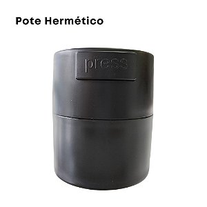 Pote Hermético Preto