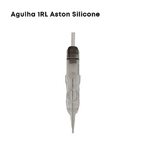 Aston 1 ponta RL Agulha De Fácil Encaixe SILICONE ( Com Anvisa ) 0.30mm