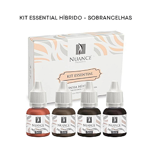 Kit Essencial Hibrido Sobrancelhas Nuance