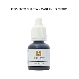 Pigmento Shasta - Castanho Medio 8ml Organico Nuance