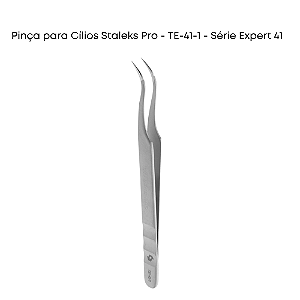 Pinça para Cílios Staleks Pro - TE-41-1 - Série Expert 41