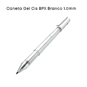 Caneta Gel Branca Cis