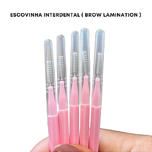 Escovinha Interdental para Lash Lifting 5 unidades