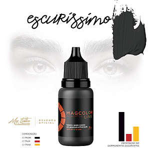 Pigmento Mag Gold Line Brow 5ml Escuríssimo