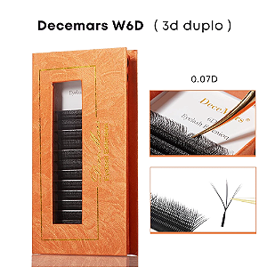 Decemars 6D Individual Curvatura D  (3D DUPLO)