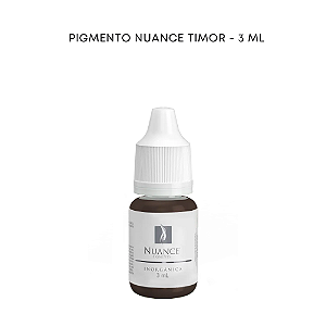 Pigmento Timor - Castanho Escuro 3ml Inorganico Nuance