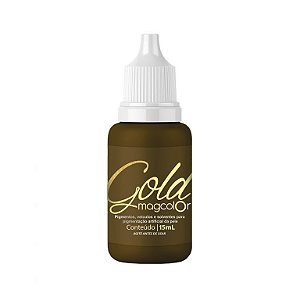 Pigmento Mag Gold 10ml Castanho Claro