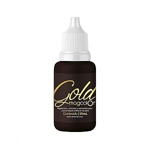 Pigmento Mag Gold 10ml Castanho Escuro Intenso