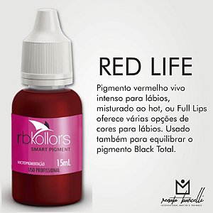 Pigmento 15ml Red Life RB Kollors