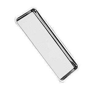 Bandeja Inox Pequena Autoclavável 22x09x1,5